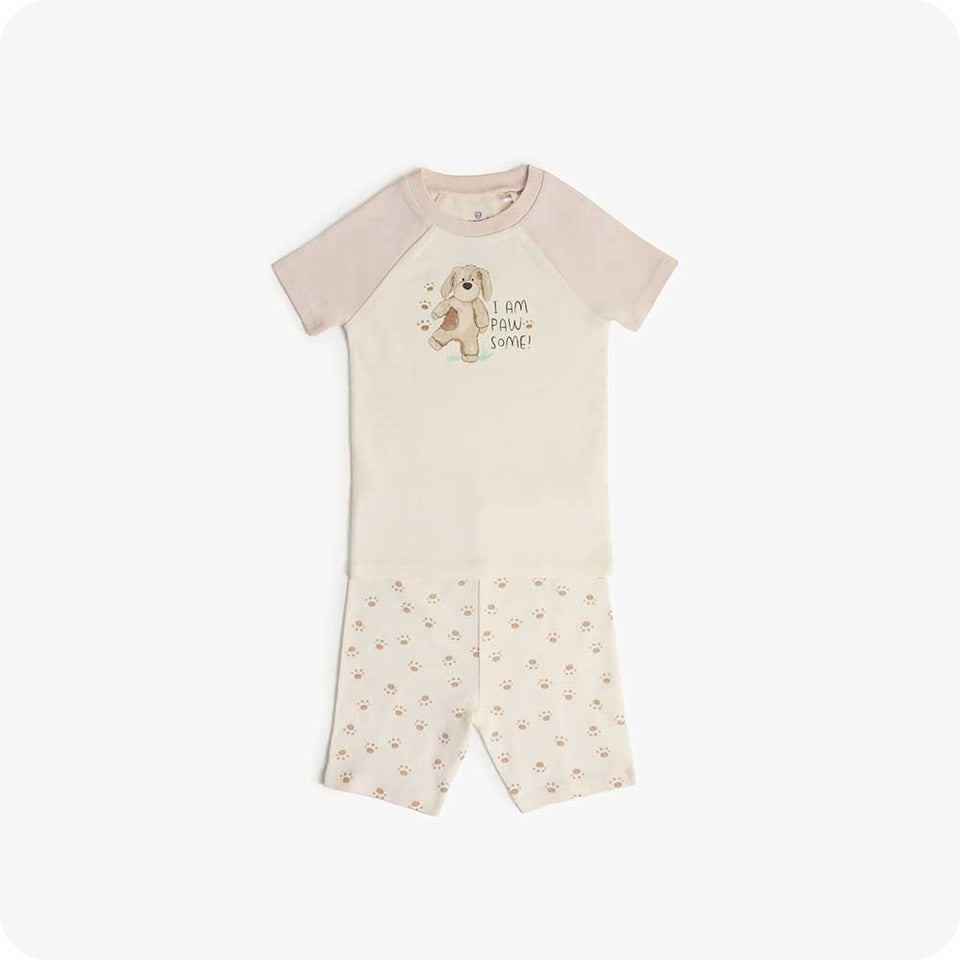 Puppy Shorties Pajamas - Puppy Dreamy Pajamas