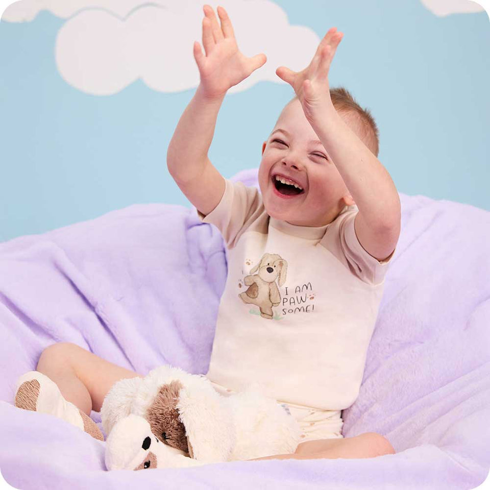 Puppy Shorties Pajamas - Puppy Dreamy Pajamas
