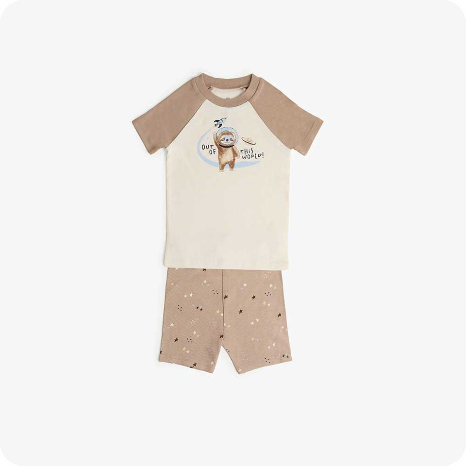 Sloth Shorties Pajamas - Sloth Snug Pajamas