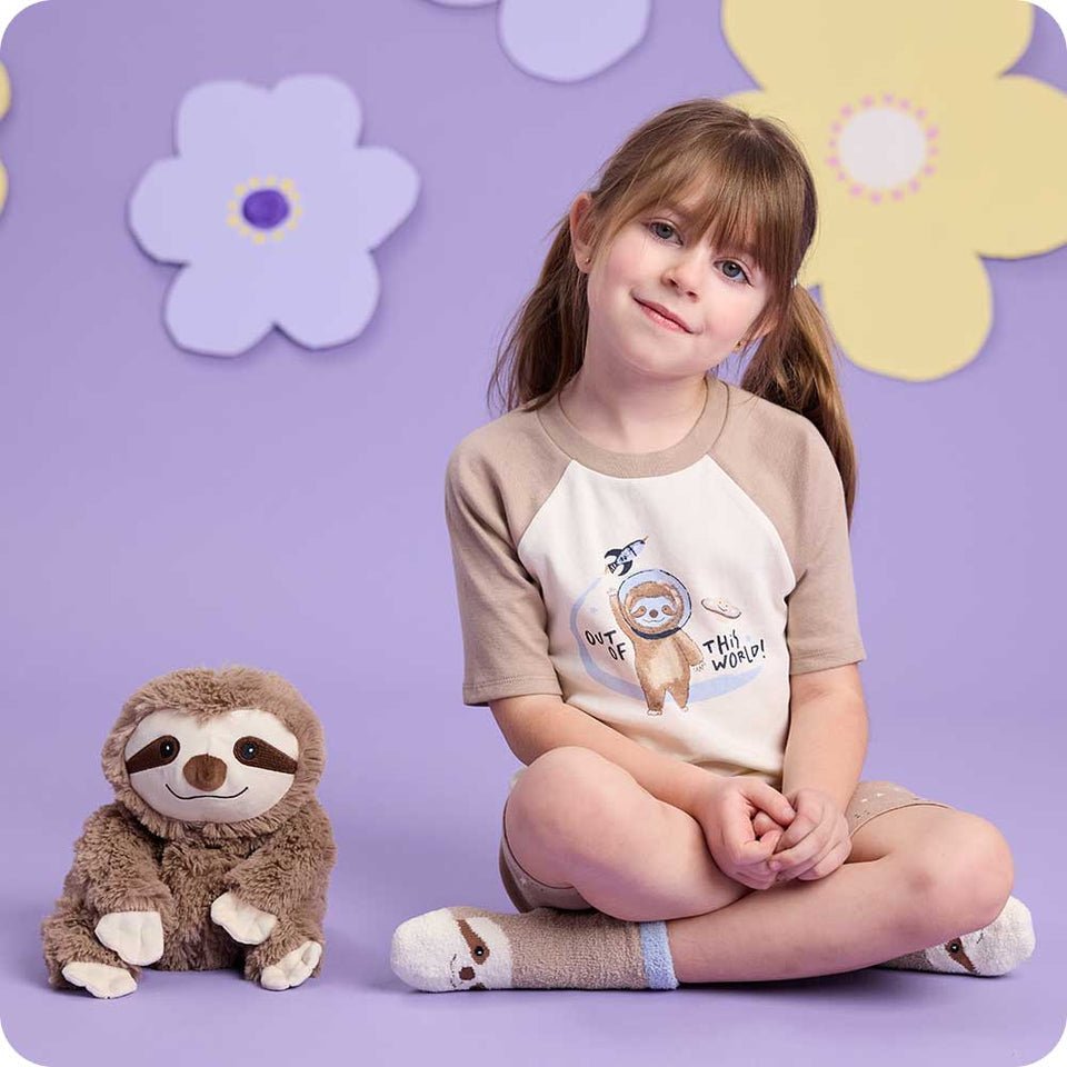 Sloth Shorties Pajamas - Sloth Snug Pajamas