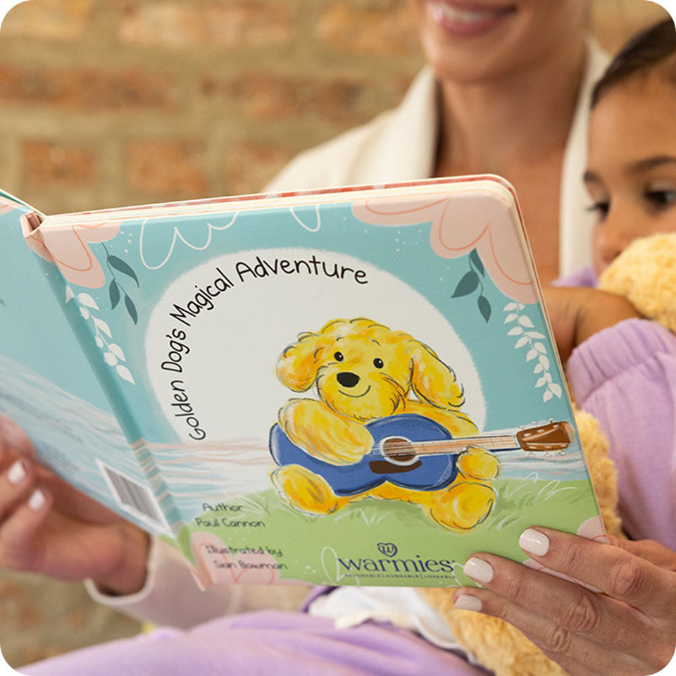 Golden Dog's Magical Adventure Book - Golden Dog's Cozy Reading