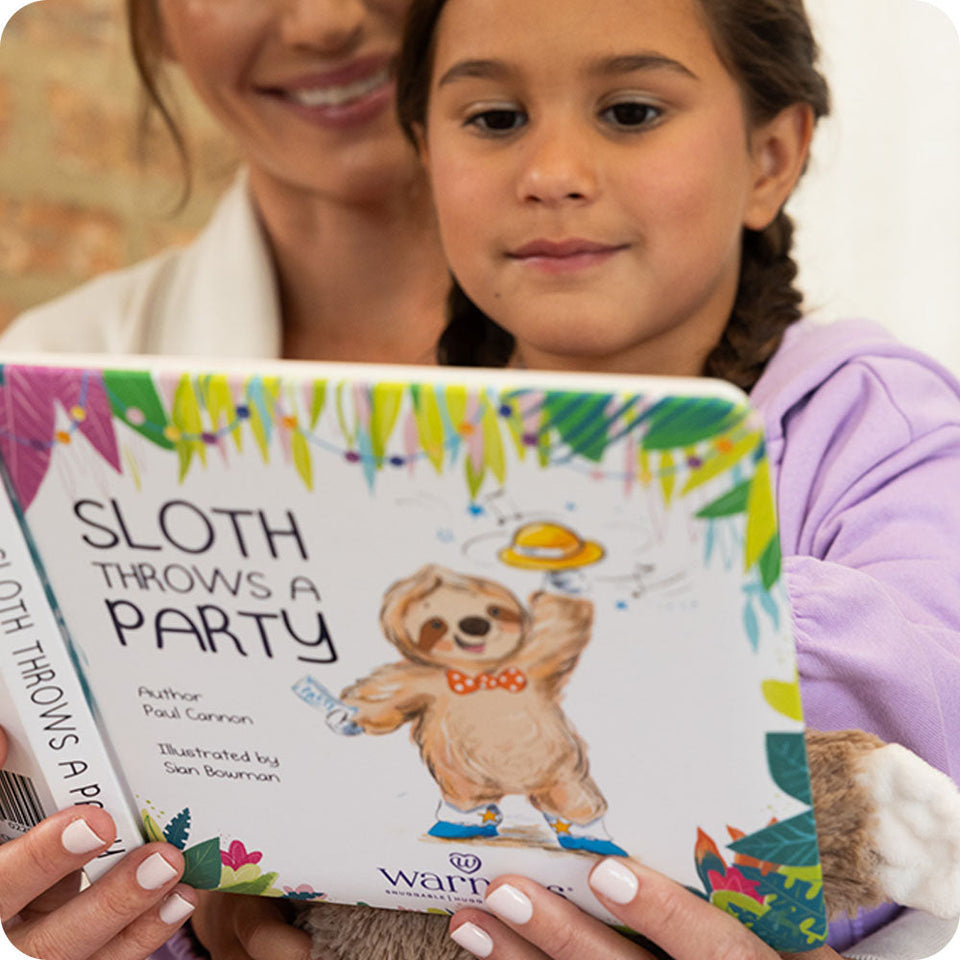 Sloth Throws a Party Book - Sloth Party Bedtime Story