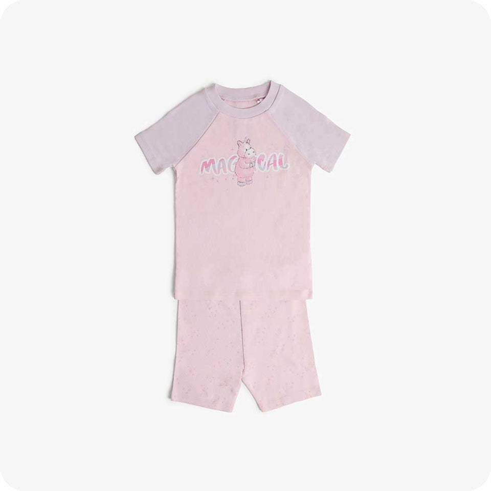 Unicorn Shorties Pajamas - Unicorn Cozy Sleepwear